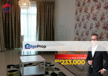 Good Deal Studio Low Floor Apartment For Sale in Parc Regency, Johor, Masai