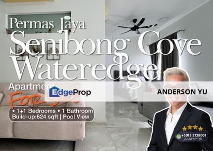 Like New Fully Furnished Apartment for Sale @ Wateredge Senibong Cove, Johor, Masai