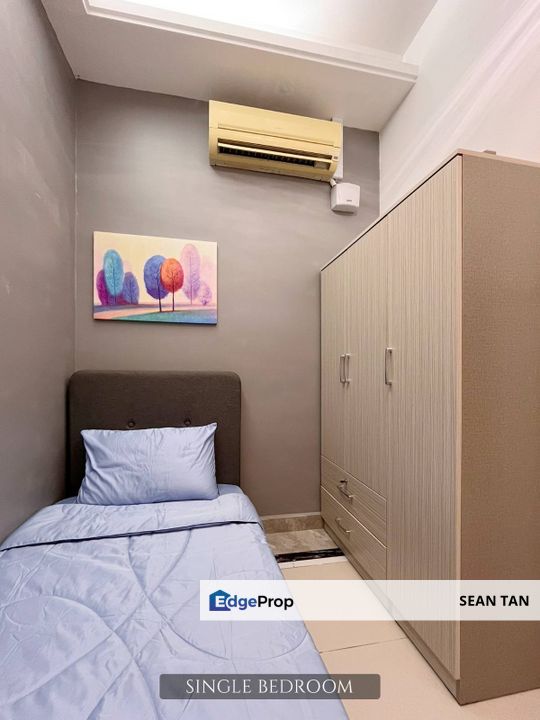 R&F Phase 1, Single Room, Fully Furnish For Rent , Johor, Johor Bahru