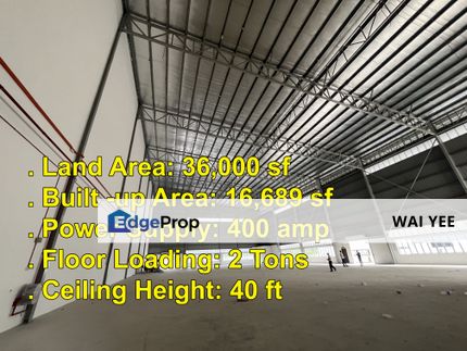 Semi-Detached Factory For Sale @ Alam Indah, Puncak Alam Industrial Park, Selangor, Bandar Puncak Alam