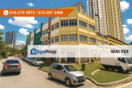 Metro Prima Kepong 3 Storey Shoplot Near Hing Kee, Kuala Lumpur, Kepong