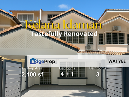 Kelana Idaman Kelana Jaya Ara Damansara 2.5 Storey Renovated Move-In Ready!, Selangor, Kelana Jaya