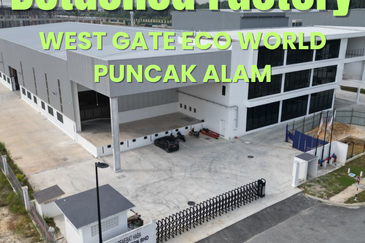 3 Storey Detached Factory West Gate Eco World Puncak Alam
