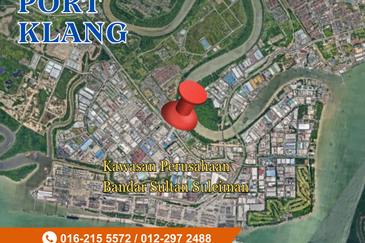 Industrial Land For Rent @ Port Klang Kawasan Perusahaan Bandar Sultan Suleiman 