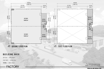 NEW Semi-Detached Factory @ Main Road Frontage Puncak Alam