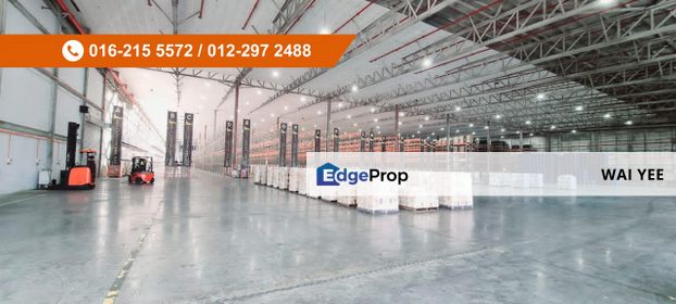 Warehouse Space With Racking System Puncak Alam , Selangor, Bandar Puncak Alam