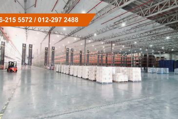 Warehouse Space With Racking System Puncak Alam 
