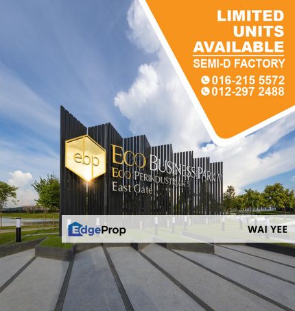 Limited Units Available Semi-D Factory @ Eco Business Park V, Puncak Alam, Selangor, Bandar Puncak Alam