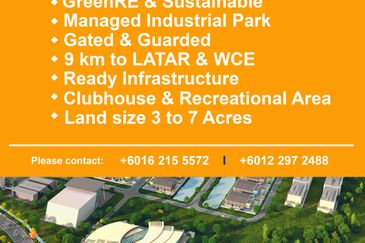Puncak Alam, Kota Puteri @ Industrial Land For Sale