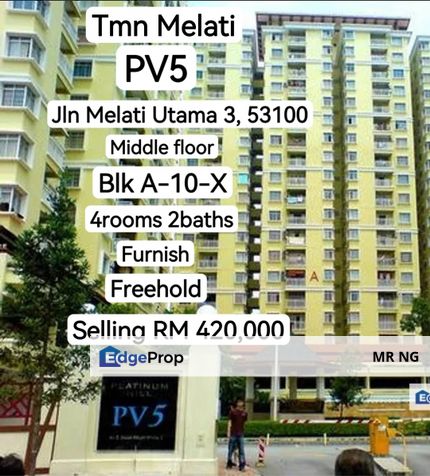 Setapak PV5 PV3 PV6 PV8 PV2 PV1Tmn Melati, Setapak , Kuala Lumpur, Setapak