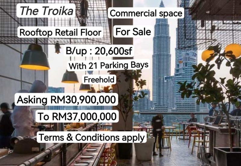 The Troika Rooftop for sale