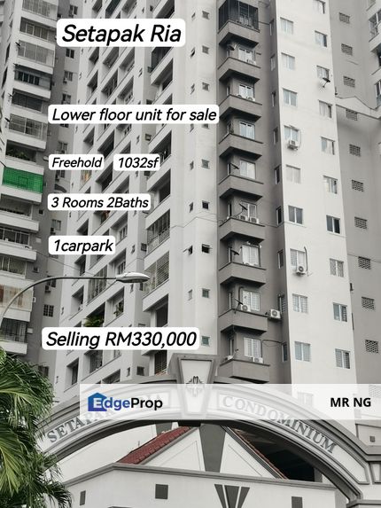 Setapak, K.Lumpur.  Setapak Ria Condo, Kuala Lumpur, Setapak