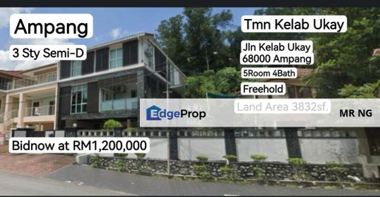 Tmn Kelab Ukay, Bkt Antarabangsa, Sering Ukay, Ukay Perdana, Selangor, Ulu Kelang