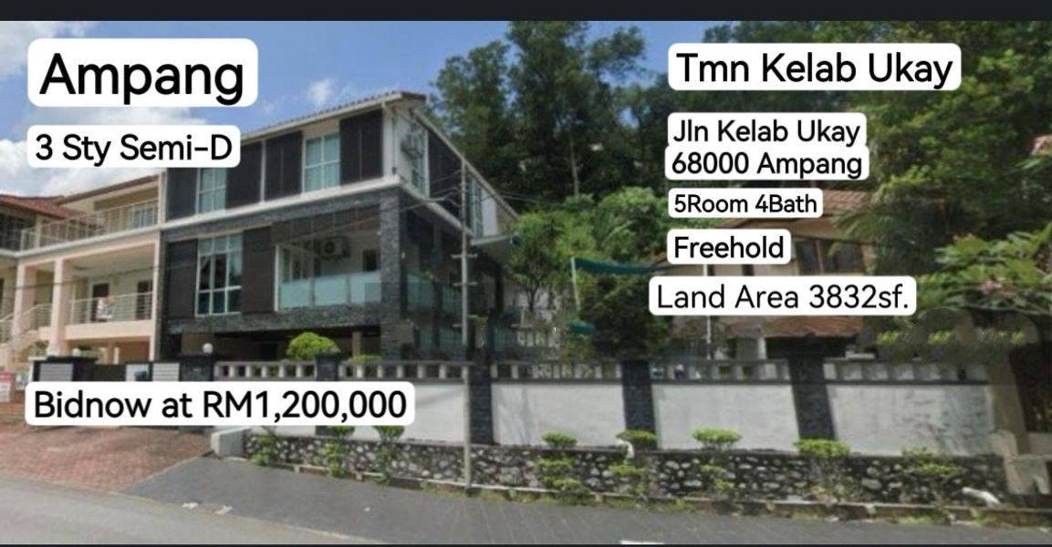 Tmn Kelab Ukay, Bkt Antarabangsa, Sering Ukay, Ukay Perdana, Selangor, Ulu Kelang