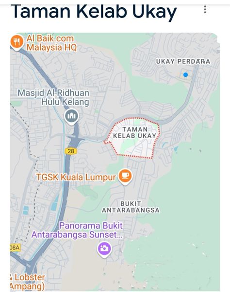 Tmn Kelab Ukay, Bkt Antarabangsa, Sering Ukay, Ukay Perdana, Selangor, Ulu Kelang