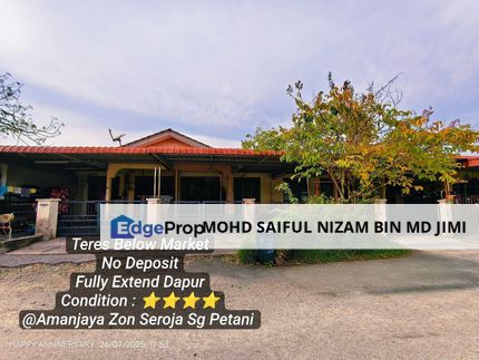 Teres MURAH AMANJAYA Zon Seroja 🔥 Hanya RM 200k, Kedah, Kuala Muda