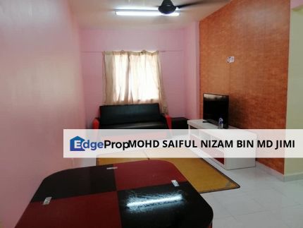 FLAT FULLY FURNISHED DI IDAMAN SEROJA SUNGAI ARA BAYAN PENANG LEPAS RM 265,OOO NEGOTIABLE , Penang, Bayan Lepas