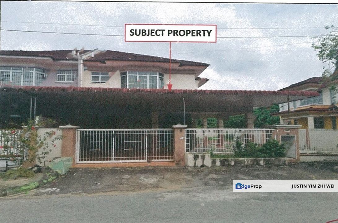Taman Sinar Mentari 2 Storey Semi Detached House for auction for Auction RM324,000 By JUSTIN