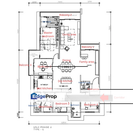 Beautifully Furnished 5 Bedroom In Usj One Avenue, Selangor, USJ