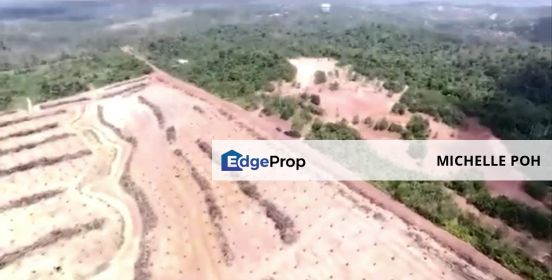 Negeri Sembilan Tampin Gemas 123 acres Flat Empty Land for SALE, Negeri Sembilan, Tampin