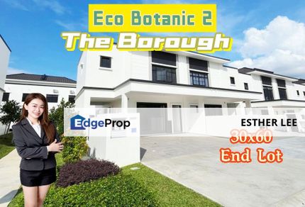 Eco Botanic 2, Bromborough, End Lot, Good Deal For Sale, Johor, 