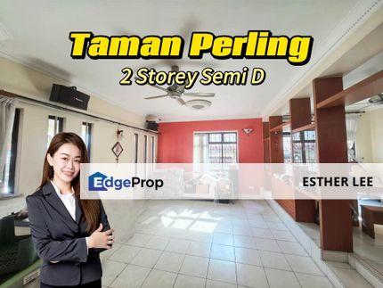 Taman Perling, Double Storey Semi D, Renovated, Facing North, Johor, Johor Bahru