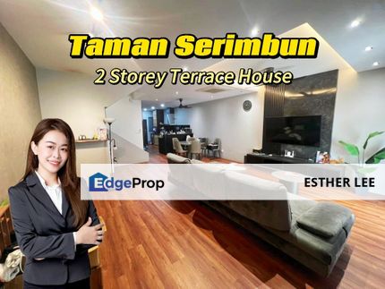 Taman Serimbun, Nice Renovated, Well Maintained, Partial Furnished, Johor, Johor Bahru