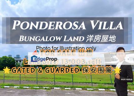 Ponderosa Villa Bungalow Land For Sale , Johor, Johor Bahru