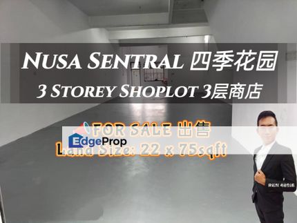 Nusa Sentral Shoplot For Sale , Johor, Nusajaya