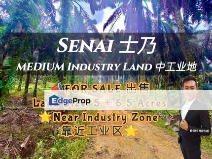 Senai Medium Industry Land For Sale , Johor, Senai