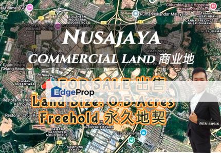 Nusajaya COMMERCIAL Land For Sale, Johor, Nusajaya