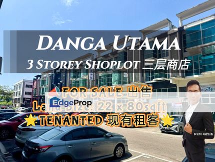 Skudai Sutera TENANTED Shop For Sale , Johor, Skudai
