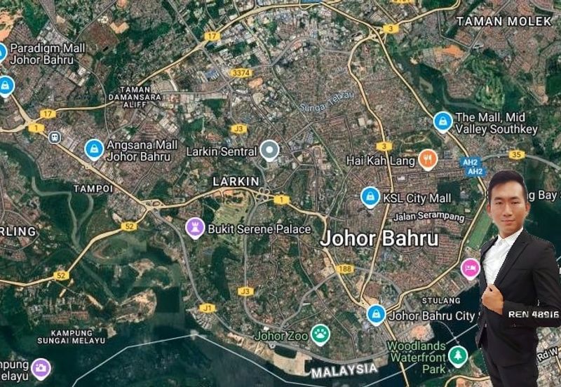 Jalan Trus, Bandar Johor Bahru