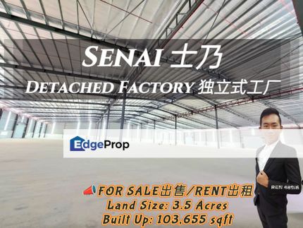 Senai Detached Factory For Sale , Johor, Senai
