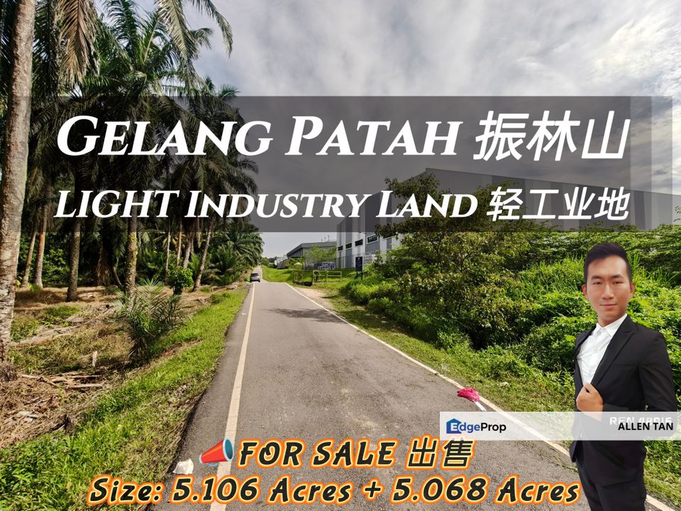 Gelang Patah Industry Land For Sale , Johor, Gelang Patah