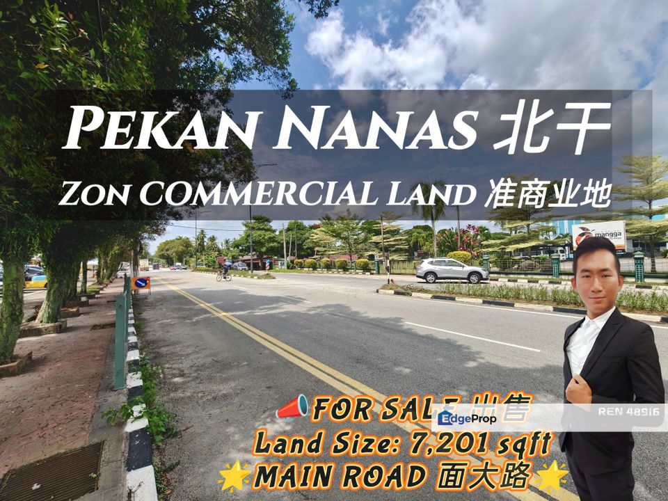 Pekan Nanas Town Zon COMMERCIAL Land For Sale, Johor, Pontian
