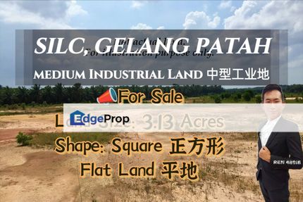 SILC Medium Industry Land For Sale , Johor, Gelang Patah