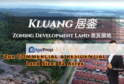 Kluang MIXED DEVELOPMENT Land For Sale , Johor, Kluang