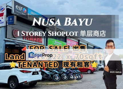 Nusa Bayu TENANTED Shop For Sale , Johor, Nusajaya