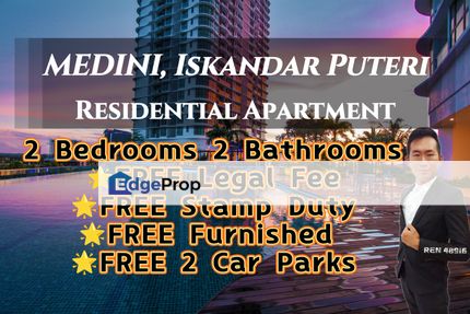 Medini Apartment with CW Bus Stop for Sale , Johor, 