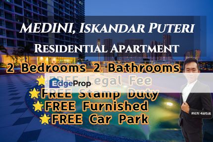 Medini Apartment with CW Bus Stop for Sale , Johor, Nusajaya