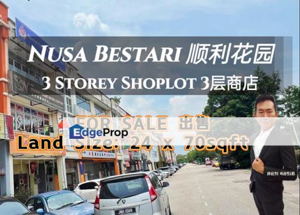 Nusa Bestari Shoplot For Sale , Johor, 