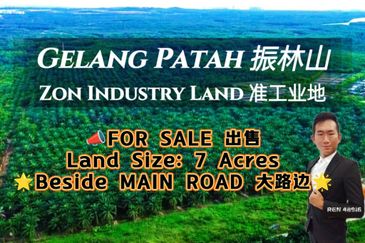 Gelang Latah Ulu Choh Zon Industry Land For Sale 