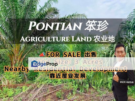 Pontian Nearby Housing Development Land For Sale, Johor, Pontian