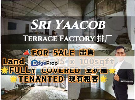 Sri Yaacob TENANTED Factory For Sale , Johor, Skudai