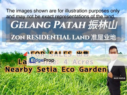 Iskandar Puteri Zon Residential Land For Sale , Johor, Gelang Patah