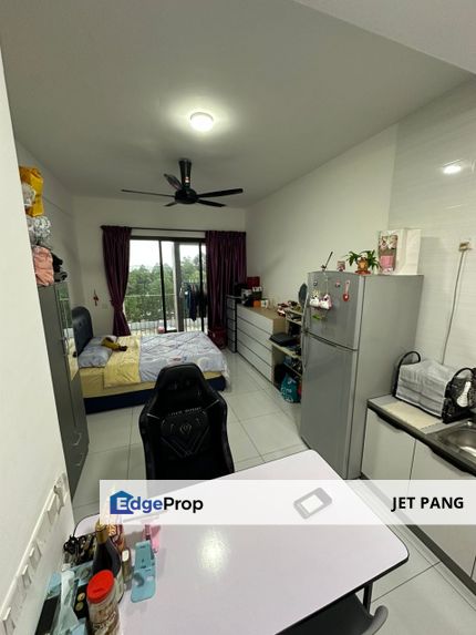 Sky Trees Bukit Indah Dual Key Studio for Sale - Fully Furnished High ROI Freehold - Next to AEON Bukit Indah, Bus Stop to Tuas SG, Johor, Nusajaya