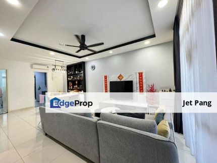 Eco Summer Charlton Type Double Storey Terrace House for Sale - Fully Renovated Unit Ready Move-In Condition Freehold 24 Hours Strict Gated & Guarded, Johor, Johor Bahru