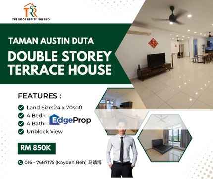 Austin Duta Double Storey Terrace , Johor, Johor Bahru