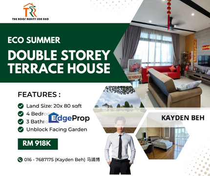 Eco Summer Double Storey Terrace , Johor, Johor Bahru